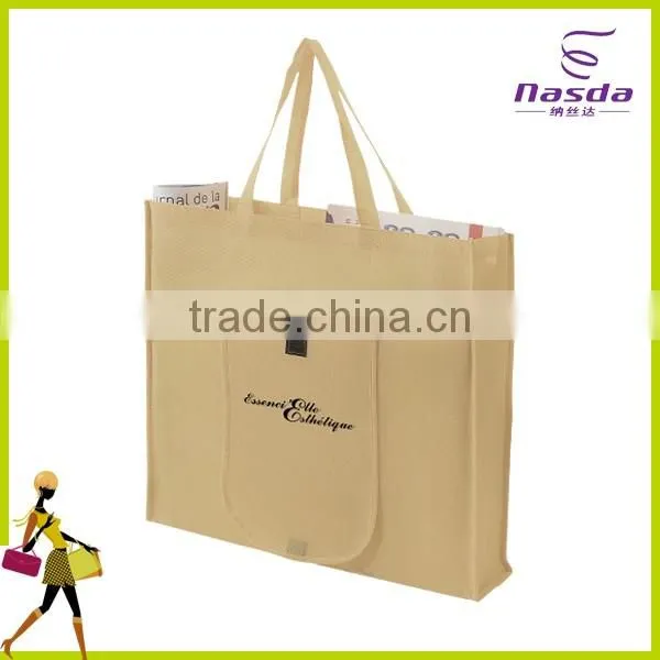 foldable PP nonwoven high quality shopping bag