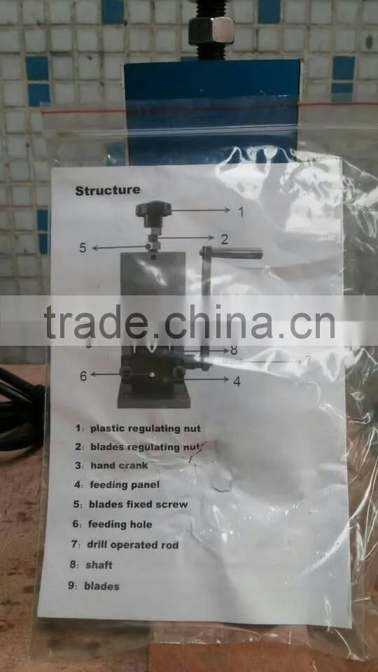 2014Hot Sale HXS-25-1 manual wire stripper /scrap copper wire stripping machine coaxial cable stripper with CE