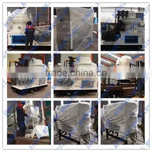 2017 Reasonable price vertical ring die wood granules machine with ce approved
