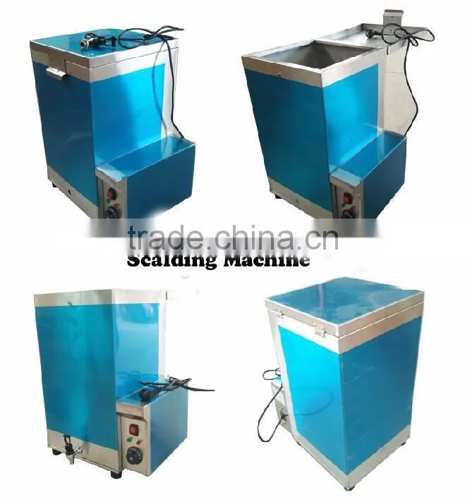 Agricultural equipment Poultry scalding machine chicken scalder MJ-70L used in slaughtering houses