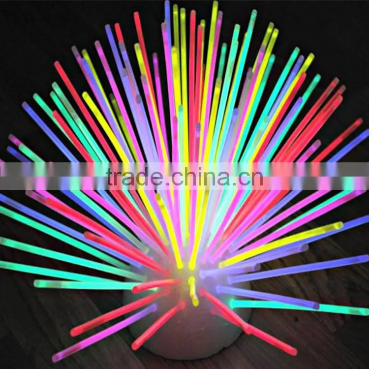 DIY Super Cool and Glow in the Dark Glow Stick Play Dough with mix colors