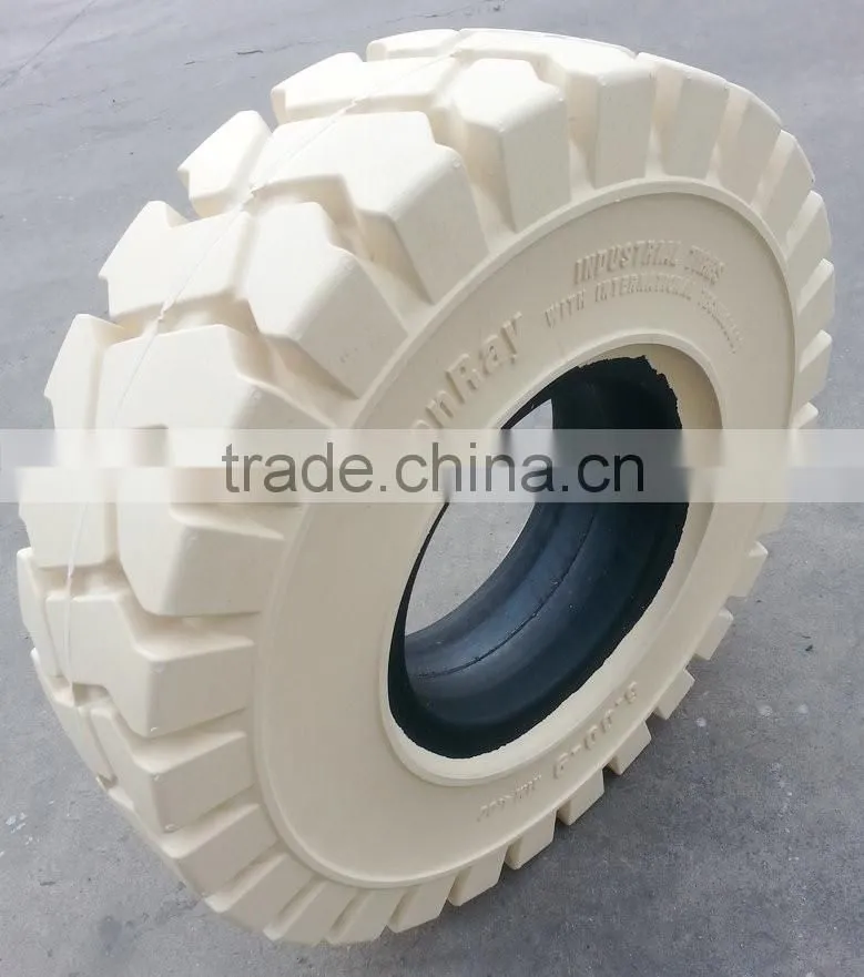 China good price truck SOLID RUBBER tires 350-5 with quality warranty
