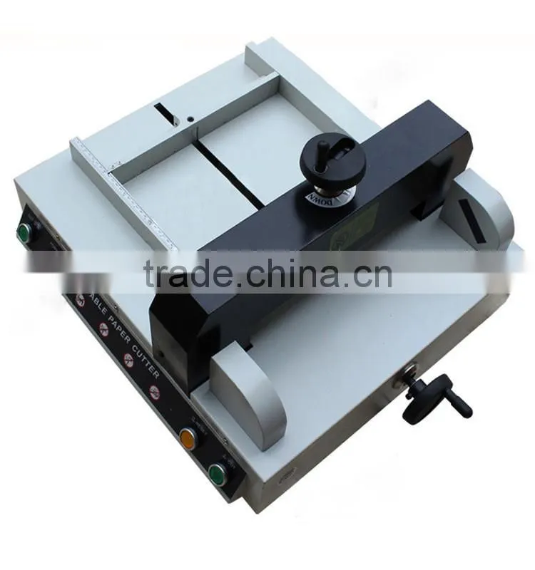 Electric guillotine paper cutter/A4 size paper cutting machine