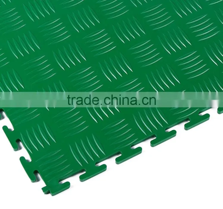 Easy clean heavy duty garage floor mat
