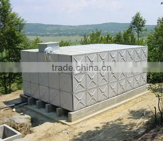 Firefighting water tank galvanize water tanks china made