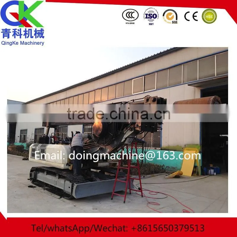 China supply Wheel type rotary drilling rig
