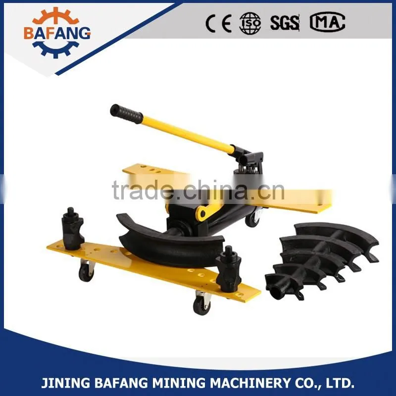 Easy operating hydraulic pipe benders