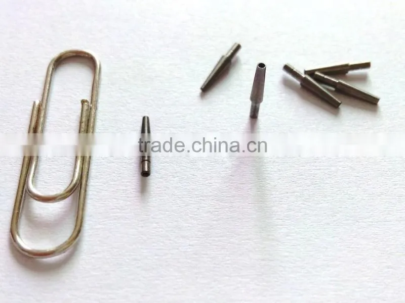 High performance tiny size tungsten carbide nozzles for cutting equipment