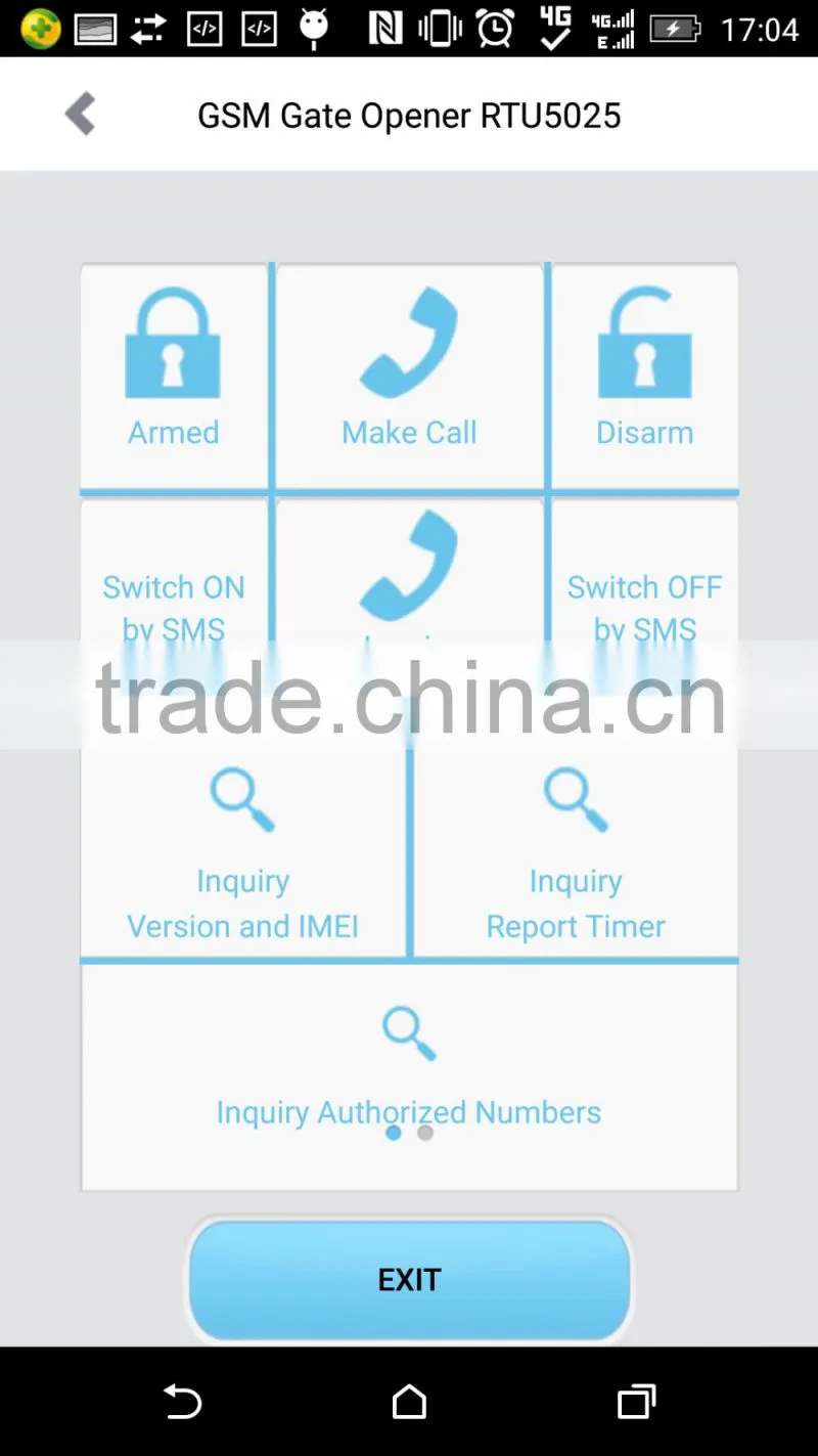 wireless GSM GPRS 3G access control RFID reader