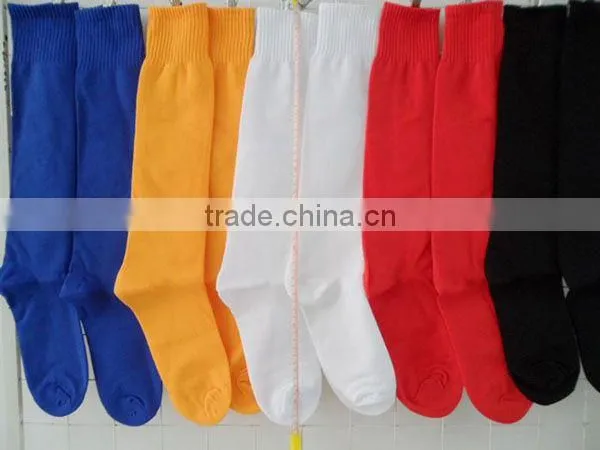 Hot Sale Breathable Plain striped long socks