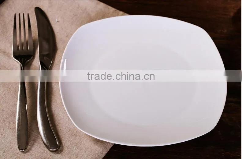 KC-2912 Haonai Goodquality Square porcelian dinnerware set