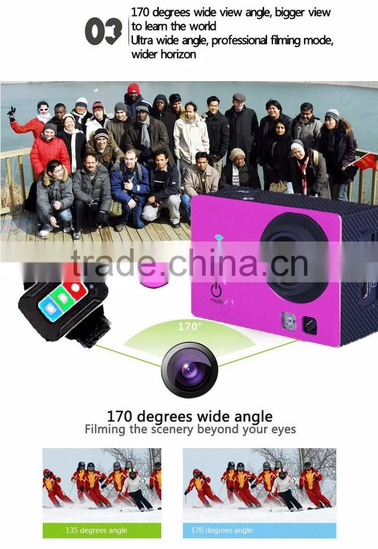 Wholesale Price HD Waterproof Active Sport Camera Recorder