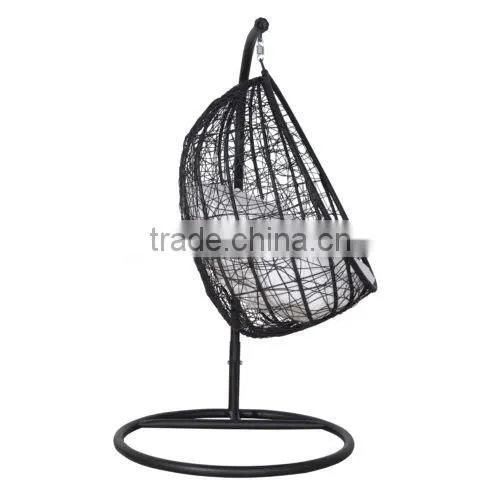2016 Rattan Swing Patio Furniture Garden Hanging Egg Chair w/ Cushion In or Outdoor