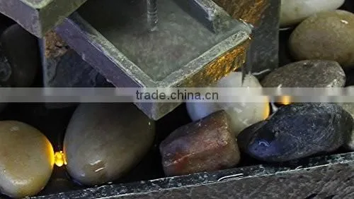Tiered Serenity LED Relaxation Water Fountain