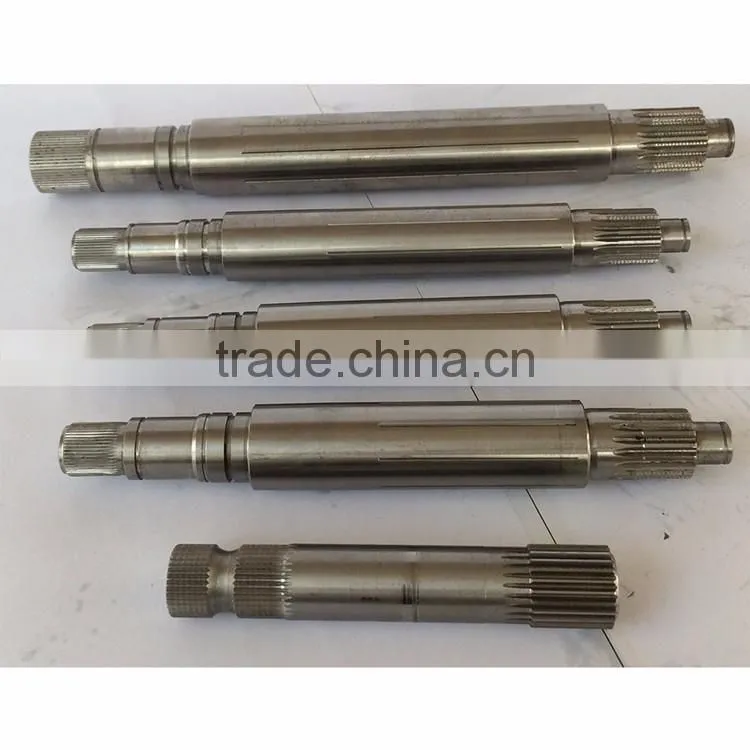 OEM CNC machining-Chemical Machinery Parts-Shaft-Spline-Worm-002