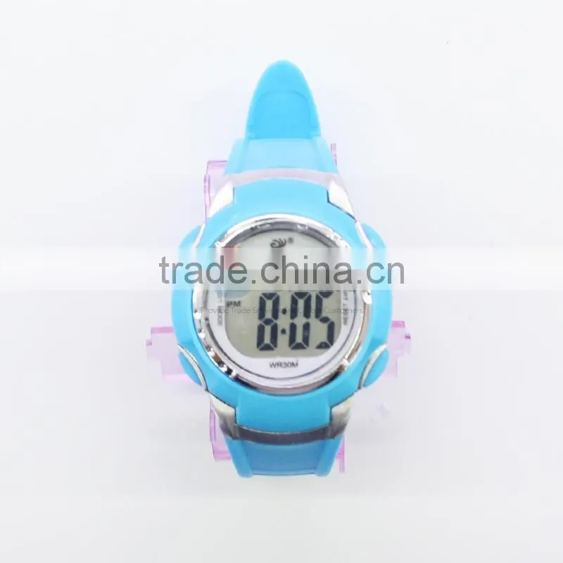 Light Blue Transparent PU Watch