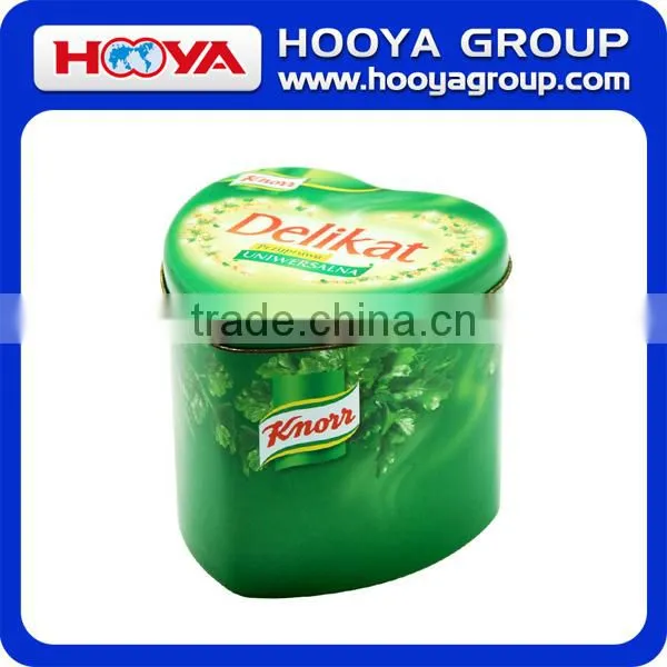 Heart Shaped Tin Box, Customized Tea Storage Box, Tin Box For Cookies