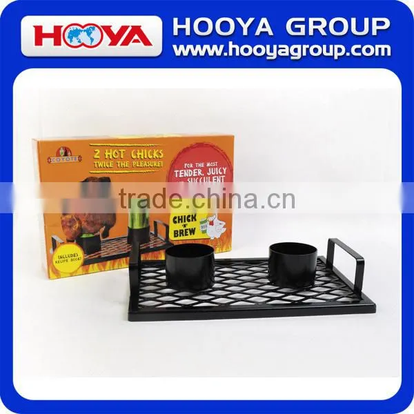 2015 the Newest BBQ Essential BBQ Chicken Rack Chicken Roasting Rack