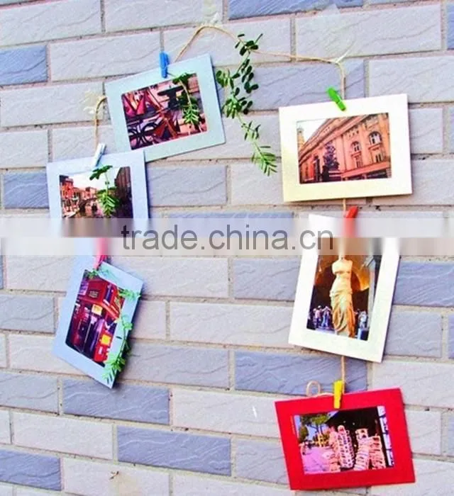 DIY Hanging Paper Photo Frame Picture Album Happy Birthday Wishes For Girlfriend