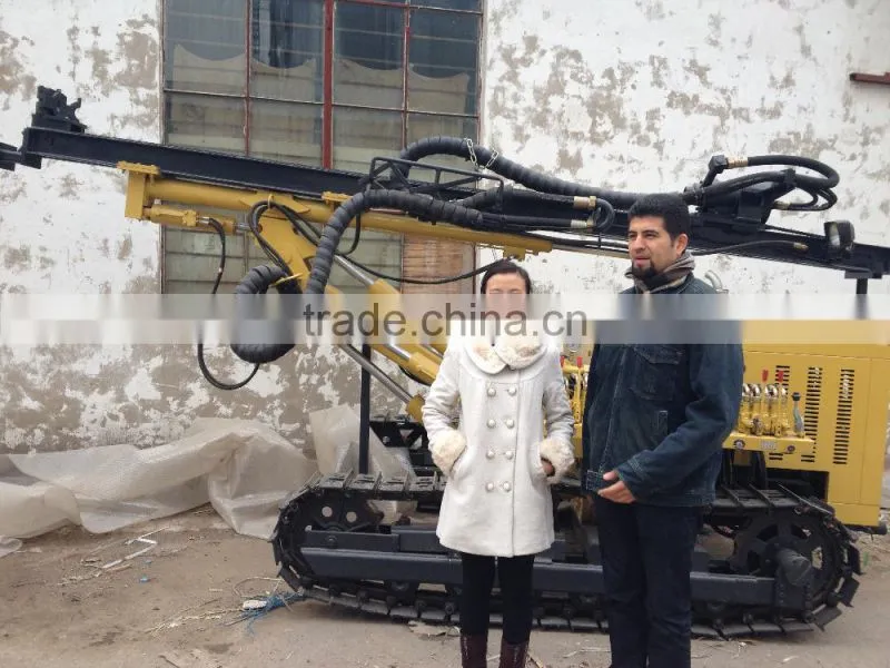 China Famouns Brand KY125 Drilling Rig for Africa Quarry