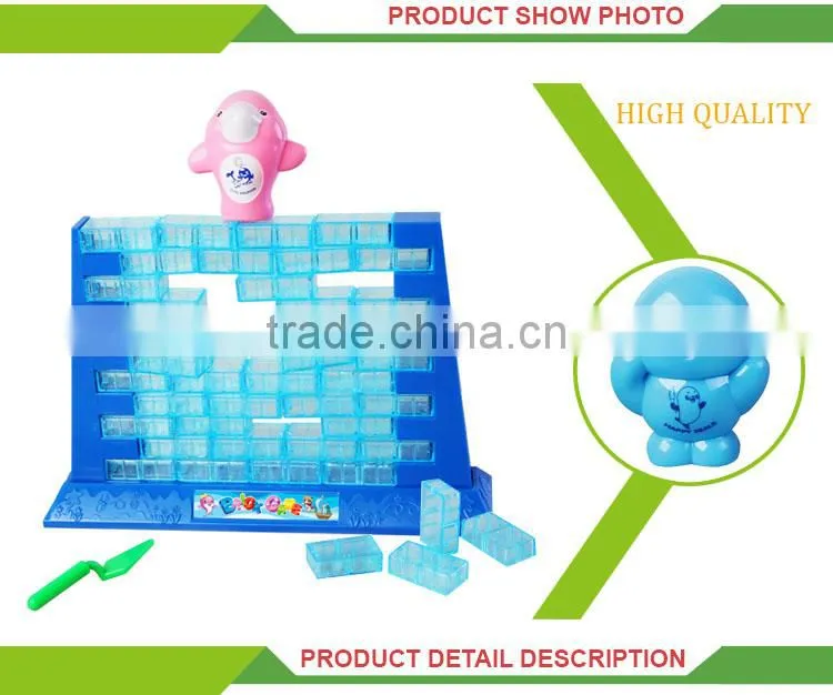 Interesting entertainment push game plastic building brick stress toy