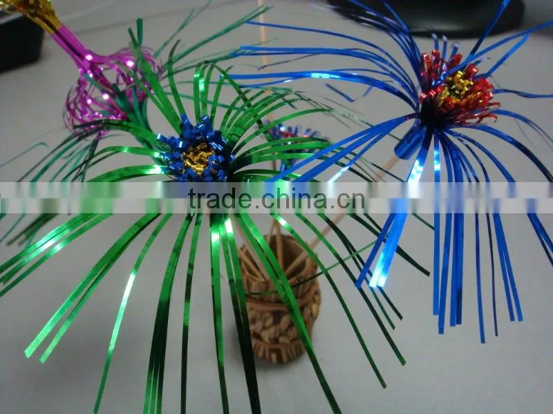 MM-6033 shining flower pick for party