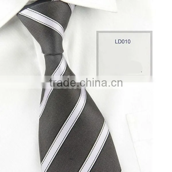 2014 Men's new fashion 100% silk striped tie,custom necktie
