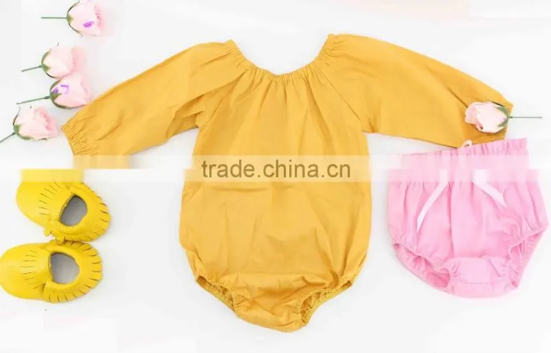 Newborn baby clothes baby mushroom linen frill bloomers little boy girl bulk buy grey underwear