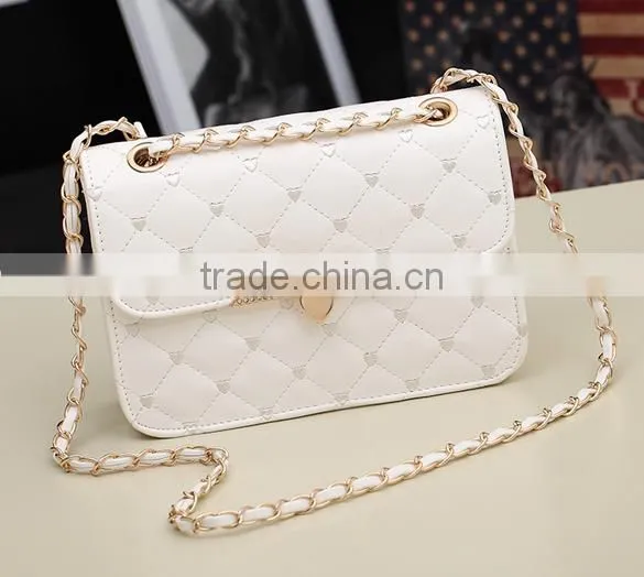 Korean Women Synthetic Leather Messenger Handbag Shoulder Bags Tote Purse SV003720#
