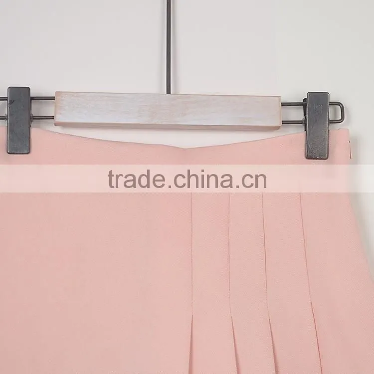 oem fashion A-line chiffon dress,custom made latest women short pleated skirts
