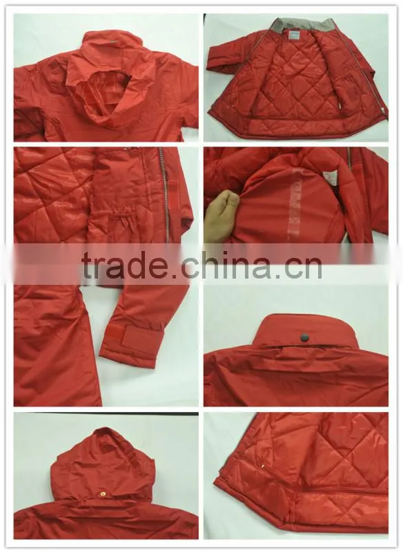 Winter Waterproof PVC Coating Colorful Windbreaker For Men