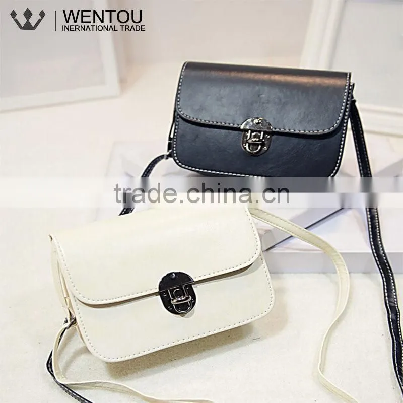 New Design Fashion Girls Leather Satchel
