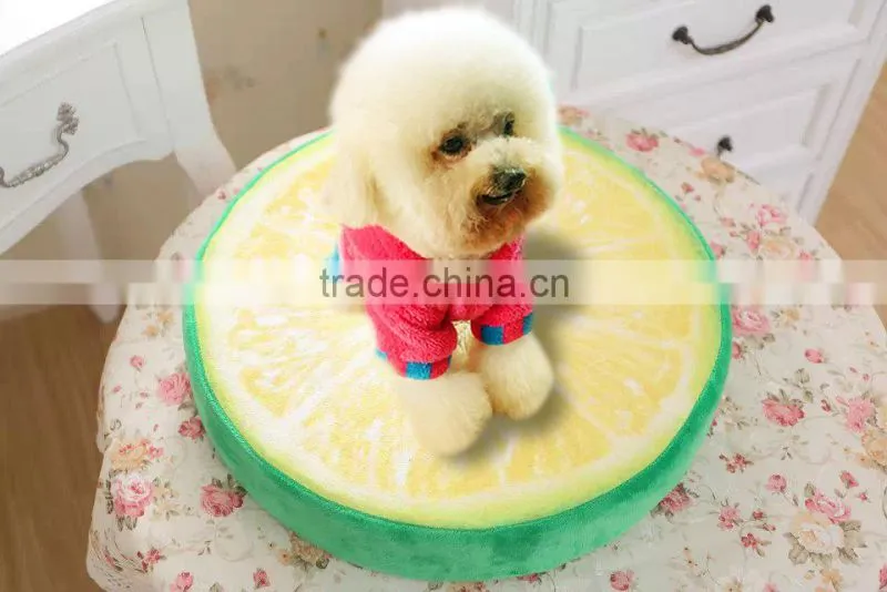 fruit shaped cushion 3D sandals soft comfortable cute different images printing and sizes