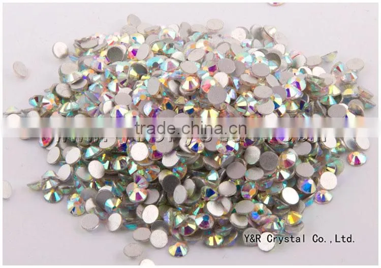 wholesale non hotfix flat back stone rhinestone beads for dresses