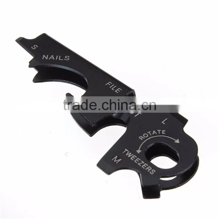 2017 New Arrival 8-in-1 Keychain Gadget Utility Key Ring EDC Multi-function Pocket Tool Survival Hot Sale
