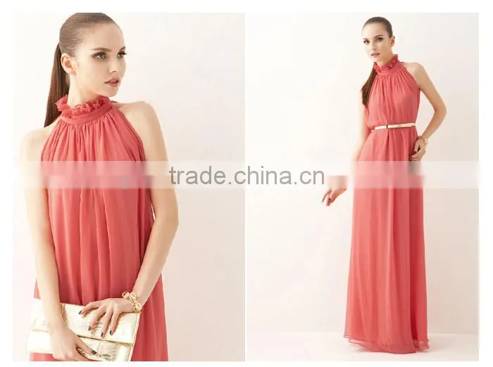 Ladies Summer Beach Sundress Evening Party Maxi Boho plus Chiffon Long Dress hot long dress chiffon new style