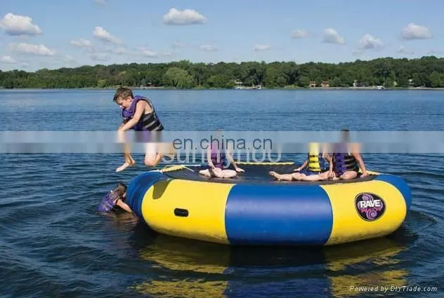 Lake Inflatable Floating Water Slide for Water Park