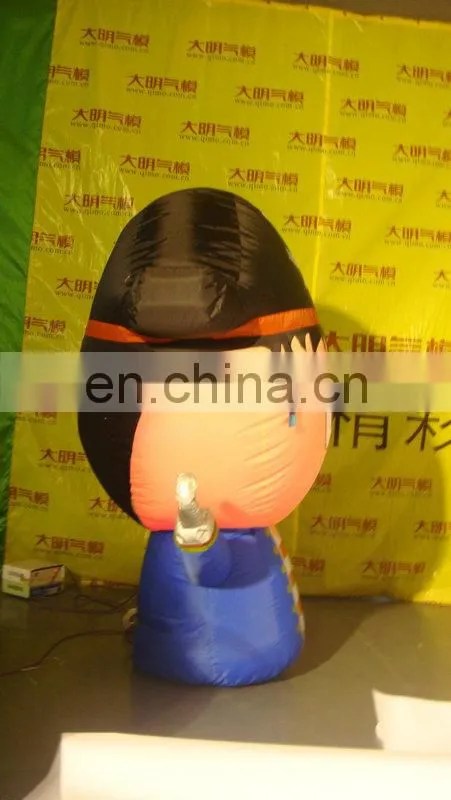 new design popular funny inflatable costume of pirate for advertising