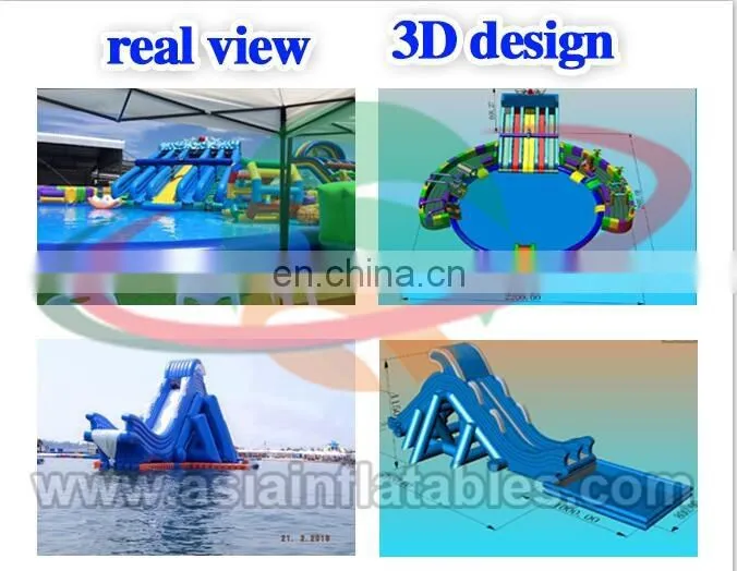 Inflatable Water Park, Inflatable Land Water Park For Sale, Inflatable Water Playground For Kids
