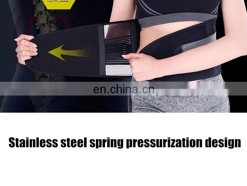 2016 Adjustable Sport&Medical Waist Support/ Fitness Slim Neoprene Waist Trimmer Belt Support#HY854