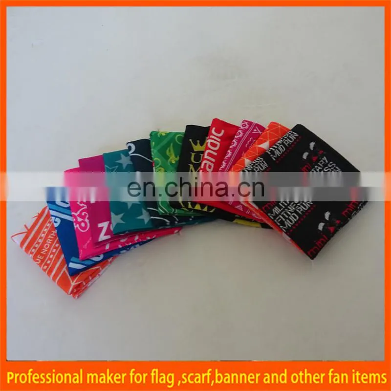 printed cotton tubular bandana