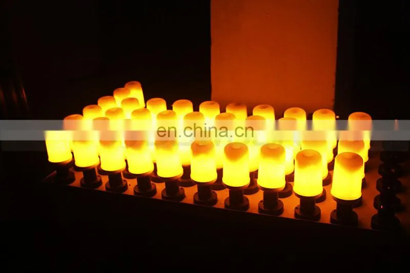 85V-265V Artificial Flame LED Blubs E27 Base Flickering Emulation Flame Light