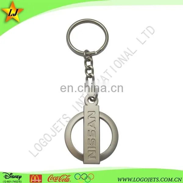 Custom metal keychain wholesale OEM round key chain