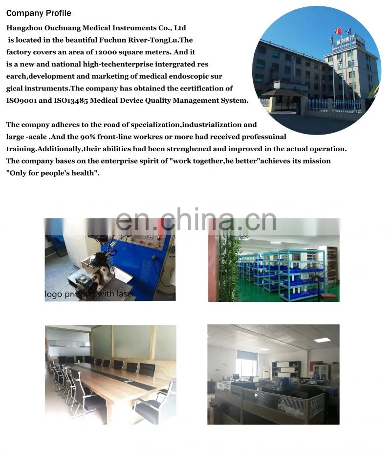 High Quality Insulated Grasping Forceps Laparoscopic Instruments