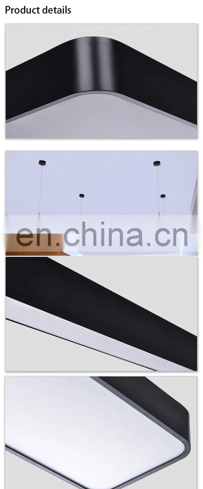office aluminum hanging LED ceiling lighting 85-265V home hanging lamp