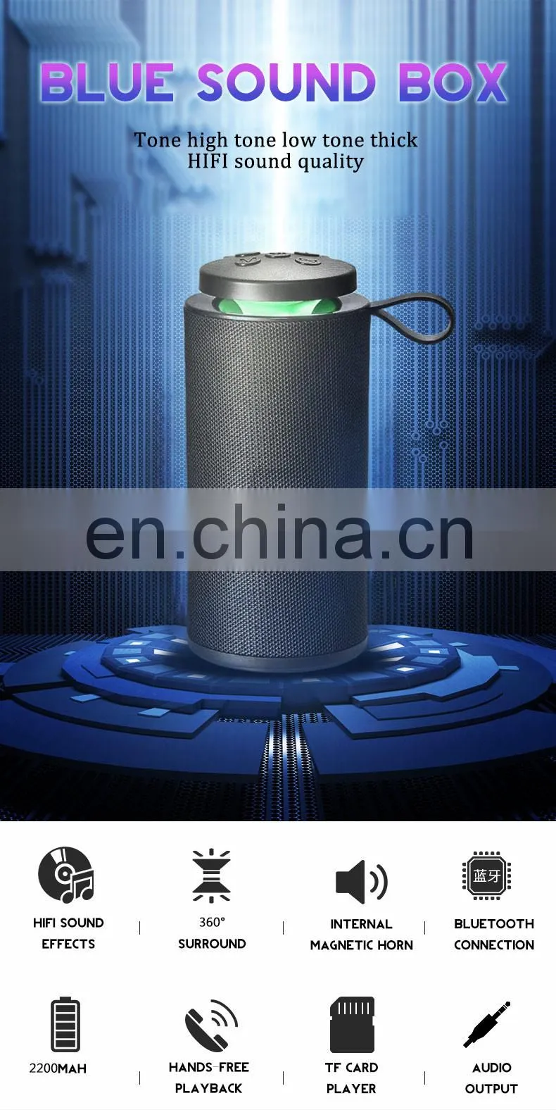 Mini Speaker GT112 For Mobile Phone New Product Wireless Waterproof 2021 Amazon Top Seller Wholesale Wireless Speaker Box Hifi