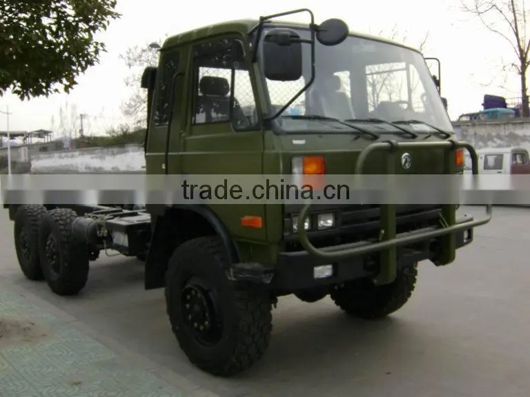 Dongfeng EQ2012GJ 6x6 off road truck chassis lwe