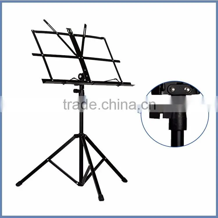 Lightweight&portable folding music stand with case