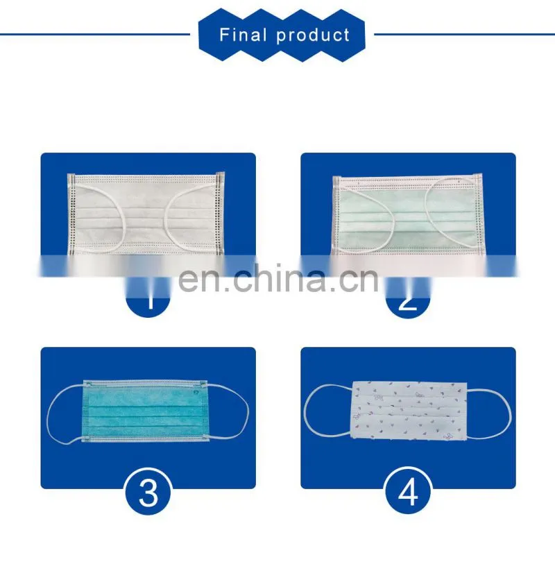 2021 New Automatic Disposable Surgical Face Mask Making Machine