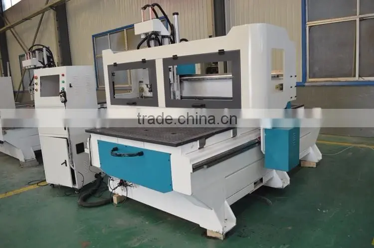 1325D-2 multi 2 spindles 3d cnc router machine for making door